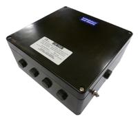 cep252512pai CE-TEK CEP Series Black Polyester Junction Box, IP66, 40 Terminals, ATEX, 250 x 120 x 255mm