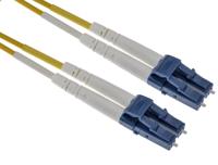 172-7309 RS PRO LC to LC Duplex Single Mode OS1, OS2 Fibre Optic Cable, 900μm, Yellow, 7m