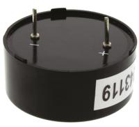 171-0873 RS PRO 8Ω 0.15W Miniature Speaker 31.9mm Dia. , 6mm Lead Length, 31.9 (Dia.) x 15.1mm