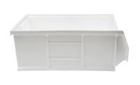 456-3426 RS PRO PP Storage Bin, 510mm x 315mm x 200mm, White
