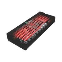 05135870001 Wera 35 Piece Kraftform Kompakt W 2 Maintenance Tool Kit with Box, Yes