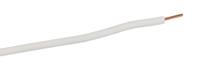 248-3616 RS PRO White 0.5mm² Hook Up Wire, 20 AWG, 1/0.8 mm, 100m, PVC Insulation