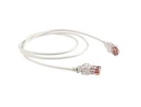 851-16321-rj45spc6-050mwh-50 HellermannTyton Connectivity, 5m Cat6, White RJ45 to Male RJ45 Male, U/UTP Unshielded, Terminated LSZH Sheath
