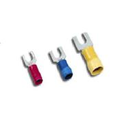 c100srgfc0-4 MECATRACTION Insulated Fork Terminal Polycarbonate