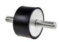 171-2588 RS PRO M16 Anti Vibration Mount, Male to Male Bobbin with 406.4kg Compression Load