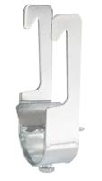 2357000 Rittal Natural Steel C-clip, 38mm Max. Bundle