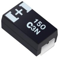 25tqc100md3 Panasonic 100μF Polymer Tantalum Capacitor 25V dc, TQC Series