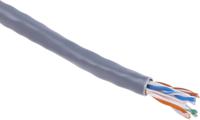557-238 RS PRO, 305m Cat6, Grey, U/UTP Unshielded, Unterminated PVC Sheath