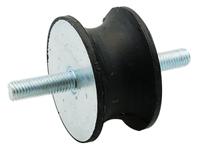 126-4274 RS PRO M6 Anti Vibration Mount, Male to Male Bobbin with 9 Compression Load