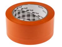 764 3M  Orange PVC 33m Lane Marking Tape, 0.13mm Thickness