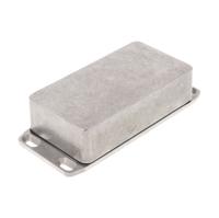 1590wbfl Hammond 1590 Series Natural Die Cast Aluminium Enclosure, IP65, Flanged, Natural Lid, 112.4 x 60.5 x 31mm