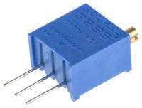 3299w-1-104lf 100kΩ, Through Hole Trimmer Potentiometer 0.5W Top Adjust Bourns, 3299