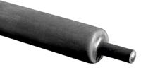 137-415 RS PRO Adhesive Lined Halogen Free Heat Shrink Tubing, Black 18mm Sleeve Dia. x 100cm Length 3:1, 4:1 Ratio