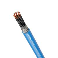 12643 Lapp ÖLFLEX EB CY Control Cable, 5 Cores, 0.75 mm² CSA 18 AWG, Screened, 50 m, Blue Polyvinyl Chloride Sheath