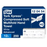 120454 Tork Multifold White Paper Towel, 320 x 212mm, 2-Ply, 12 x 200 Sheets Sheets