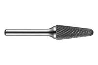p82160x60 Dormer P821 Series Ball Nosed Cone Burr, 6.0mm Capacity, Carbide Blade