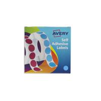 24-509 Avery Blue Adhesive High Visibility Label Sheet, Pack of 1120EA