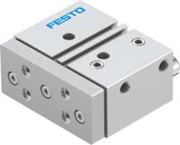 dfm-25-20-p-a-gf Festo Pneumatic Guided Cylinder - 170847, 25mm Bore, 20mm Stroke, DFM Series, Double Acting