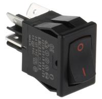 621-1591909vxrs Carlingswitch DPST, On-Off Rocker Switch Panel Mount