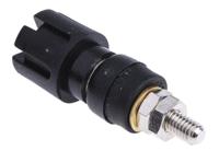 677-8740 RS PRO 4mm Black Terminal Post, 30A, 2BA Thread