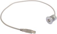 09454521910 HARTING USB 2.0, Female USB B to Male USB B, 500mm
