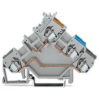 280-560-1 WAGO  280 Series Grey, 2.5mm², 3-Level, Cage Clamp Termination