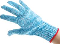 g689-10 Pro Fit Blue Filament Yarn Glove, Uncoated Coating