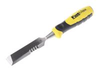 fmht0-16067 Stanley Carbon Steel Wood Chisel, 116mm Length, 25.0 mm Blade Width