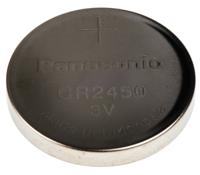 cr-2450bn Panasonic CR2450 Button Battery, 3V, 24.5mm Diameter