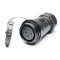 304-705 RS PRO Industrial Circular Connector, 4 Contacts, In-Line, SP29 Connector, Socket, Female, IP68, SP2911C Series