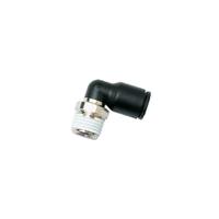 3109-04-11 Legris LF 3000 Series Elbow Threaded Adaptor, Push In 4 mm to NPT 1/8 Male, Threaded Connection Style, 3109 04 11