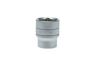 m1205276-c Teng Tools 1/2 in Drive 27mm Standard Socket, 6 point, 43 mm Overall Length