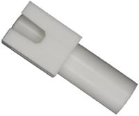 1-350867-0 TE Connectivity, Universal MATE-N-LOK Male Connector Housing, 1 Way, 1 Row
