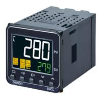e5cc-rx2abm-000 Omron E5CC Panel Mount PID Temperature Controller, 96 x 96mm 1 Input, 1 Output Relay, 100 → 240 V ac Supply Voltage