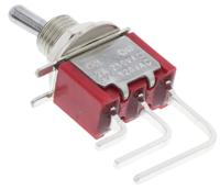 734-7094 RS PRO Toggle Switch, PCB Mount, On-(On), SPDT, Through Hole Terminal