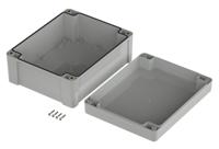 07524191-xt-241911-7035 Bopla Euromas X Series Light Grey ABS Enclosure, IP66, IP68, IK07, Light Grey Lid, 240 x 191.3 x 105.6mm