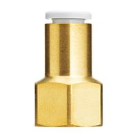 kq2f04-m5n SMC KQ2F Series Straight Fitting, M5 x 0.8 to Push In 4 mm, Threaded-to-Tube Connection Style