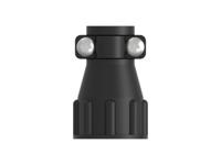 1-206062-5 TE Connectivity Black Cable Clamp, Shell Size 11mm for use with CPC Range