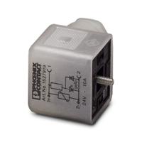 1527919 Phoenix Contact SACC 3P DIN 43650 A, Female Solenoid Valve Connector with Indicator Light, 24 V Voltage