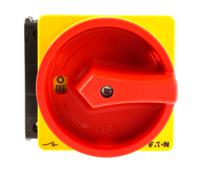 010398-p3-63easvbn Eaton 3P+N Pole Flush Mount Isolator Switch - 63A Maximum Current, 37kW Power Rating, IP65