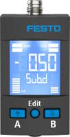 spau-v1r-h-g18fd-l-pnlk-pnvba-m8u Festo Pressure Sensor ISO8573-1:2010, 30V dc, IP65, IP67 0 bar