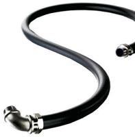 166-31913-lts25-gspvc-bk HellermannTyton Flexible Conduit, 25mm Nominal Diameter, Galvanised Steel, Black