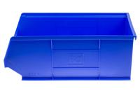 484-4107 RS PRO PP Storage Bin, 350mm x 205mm x 130mm, Blue