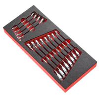 modm467ju12 Facom MODM.467 Series 12-Piece Spanner Set, 1/4 → 15/16 in