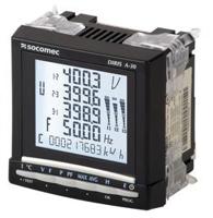 48250404 Socomec 3 Phase Backlit LCD Energy Meter
