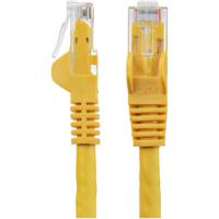 n6patc150cmyl StarTech.com, 1.5m Cat6, Yellow RJ45 to Male RJ45 Male, U/UTP Unshielded, Terminated PVC Sheath