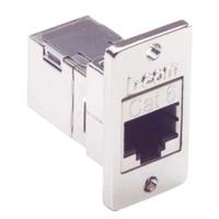 ecf504-sc6 L-Com ECF Series Single-Port RJ45 Ethernet Coupler, Cat6, Shielded