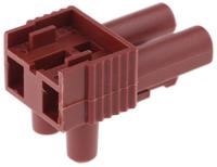 495-6187 RS PRO Non-Fused Terminal Block, 2-Way, 16A, 2.5 mm² Wire, Screw Down Termination