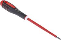 be-8703s Bahco Hexagon  Screwdriver, 3 mm Tip, 125 mm Blade, VDE/1000V, 247 mm Overall