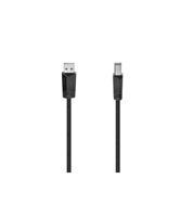 00200603 Hama USB 2.0, Male USB A to Male USB B, 480Mbps, 3m